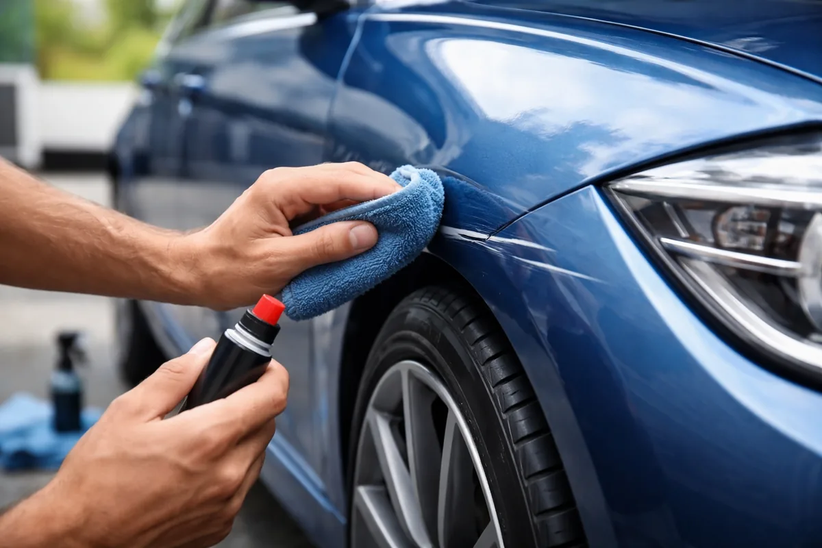 Comment réparer une rayure sur la carrosserie de votre voiture